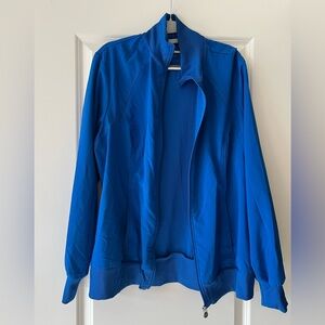 Cherokee Infinity Women’s Royal Blue Scrub Jacket XL